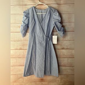 Amanda Uprichard Blue Dress 0773